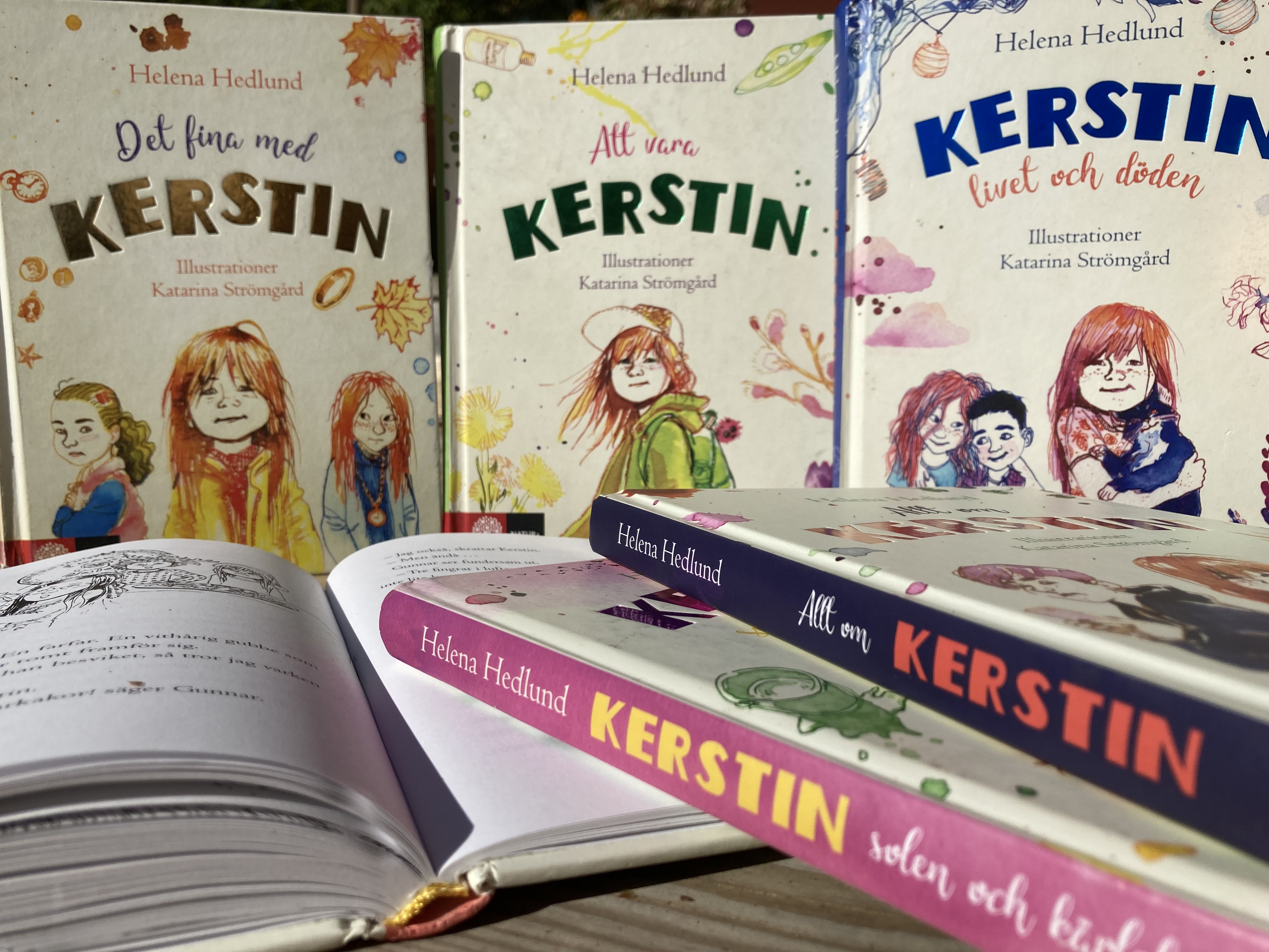 Böckerna i serien om Kerstin