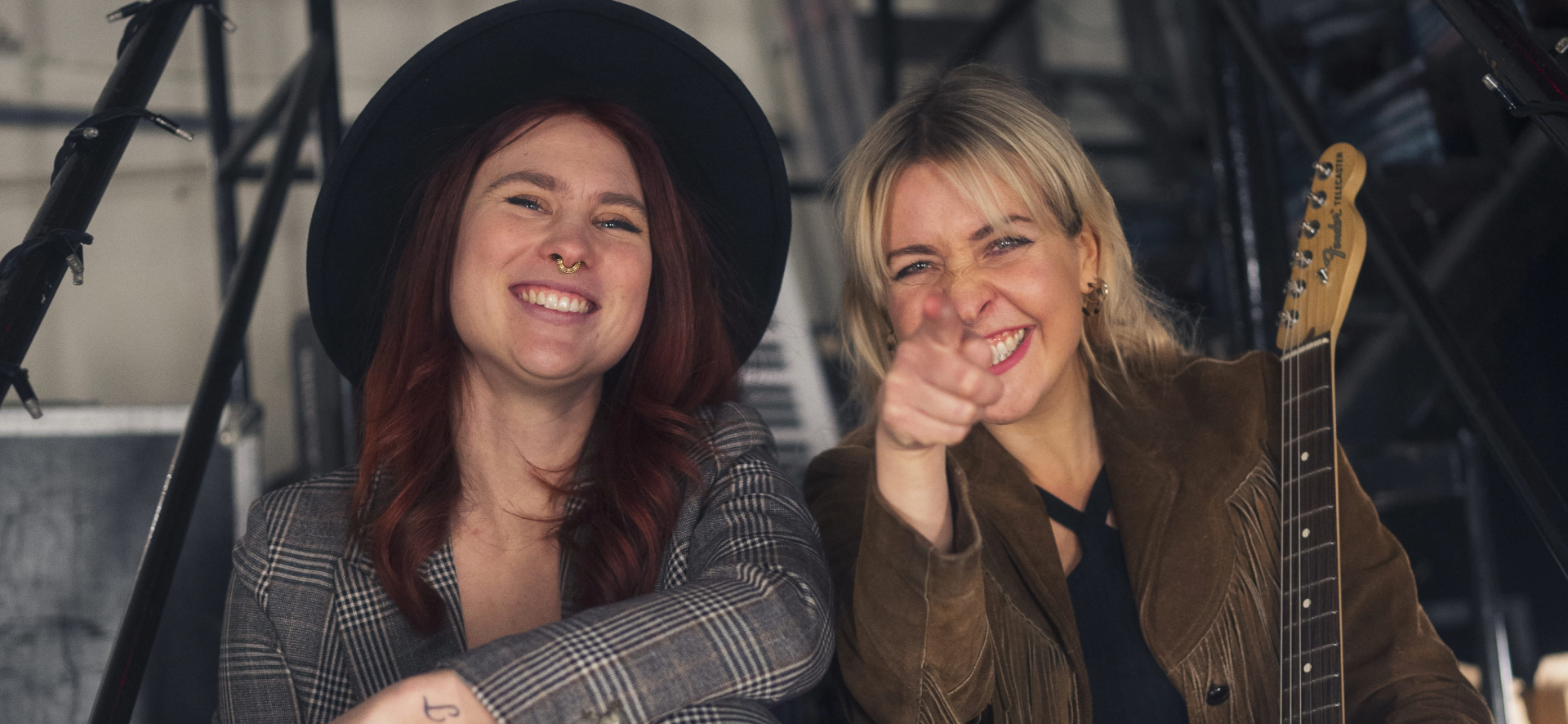Among Lynx Duo: Eva-Mi Ringqvist och Elin Öberg - Foto: Samy Dahlman