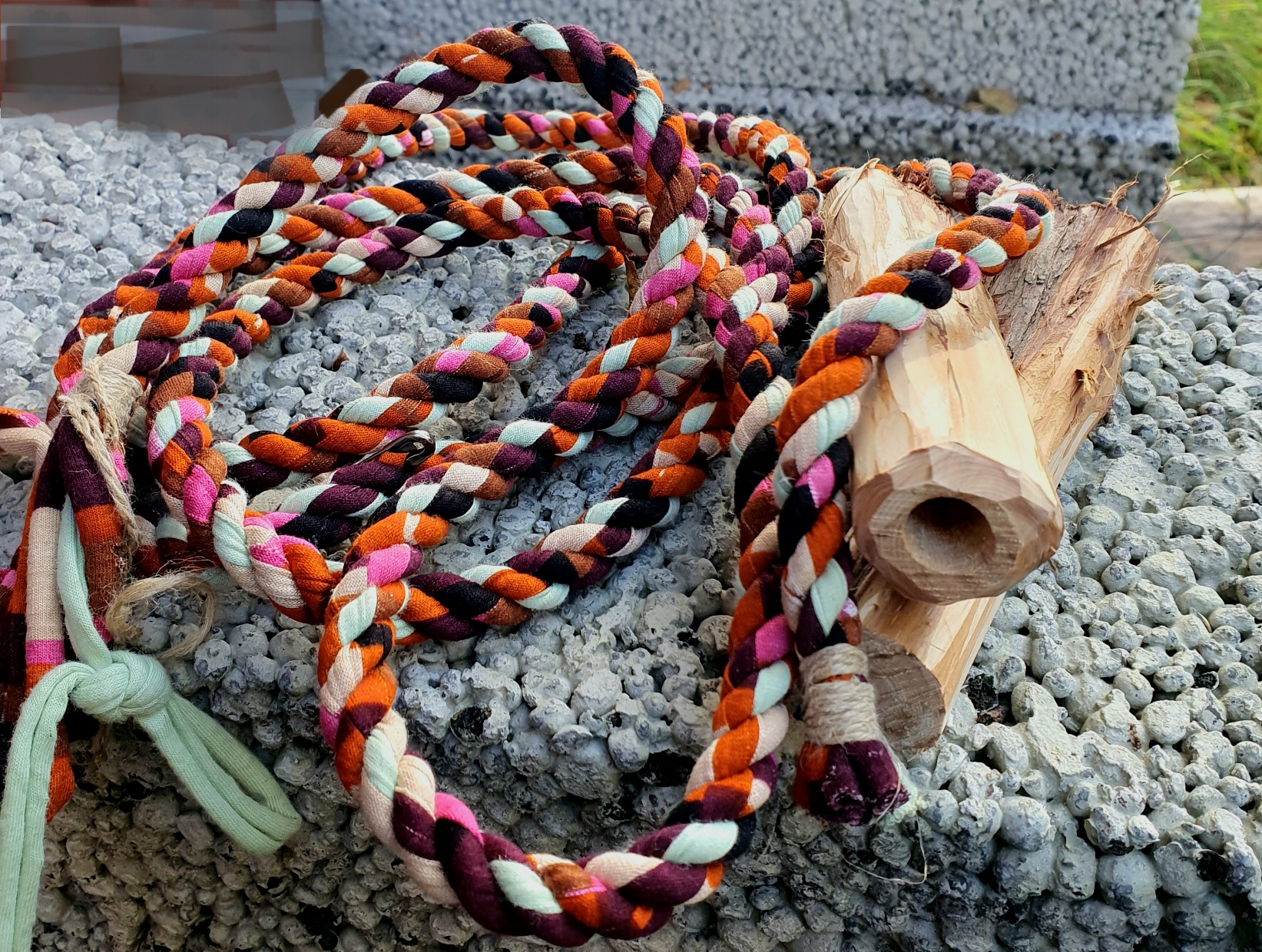 Hopprep av gamla t-shirts